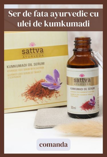 Ser de fata ayurvedic cu ulei de kumkumadi